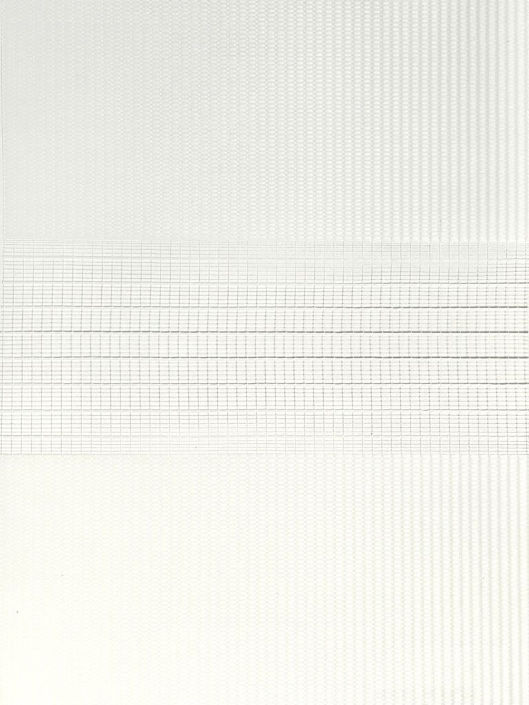 Sheer Poliester Blanco