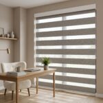 Sheer Poliester Estilo Silver