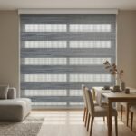 Sheer Poliester Lumier Grey