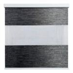 Sheer Poliéster Semi Blackout Esplendor Grafito