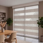 Sheer Poliéster Semi Blackout Esplendor Grafito
